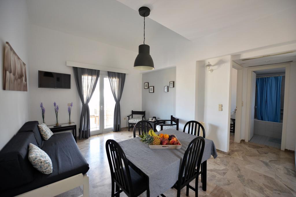 Hotel Anna Apartments Kokkini Hani ภายนอก รูปภาพ