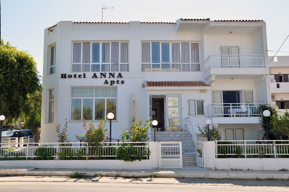 Hotel Anna Apartments Kokkini Hani ภายนอก รูปภาพ
