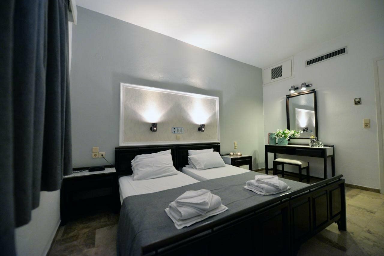 Hotel Anna Apartments Kokkini Hani ภายนอก รูปภาพ